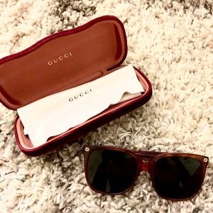 Gucci GG0022S Sunglasses - Havana